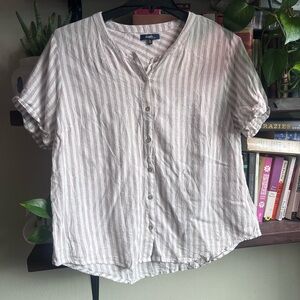 Striped Linen Shirt